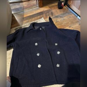 woolrich 2-1 pea coat wool